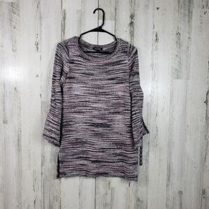 Roz and Ali knit sweater with sparkles women's size small